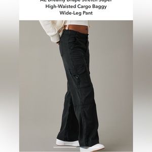 American Eagle Dreamy Drape Pant Black Size 8